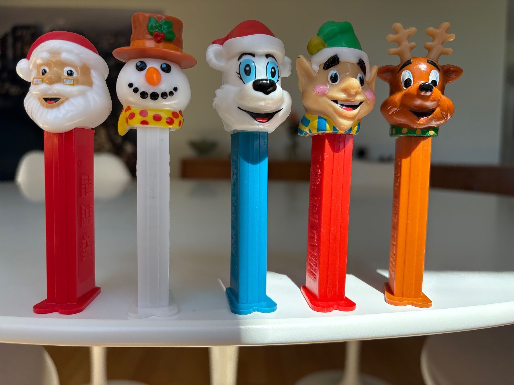 Pez Statuette: PEZ Holiday Set, 2002 – Usato da Zürich venduto da Turbotoys
