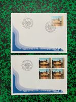 Hotel Briefmarken auf Brief