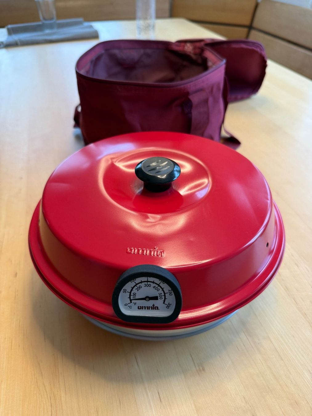 Elettrodomestici da cucina: Omnia Camping Backofen mit Tasche und Thermometer – Nuovo (secondo la descrizione) da Wila venduto da Methoni 2