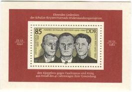 Block "Schulze-Boysen/Harnack-Gruppe" DDR.