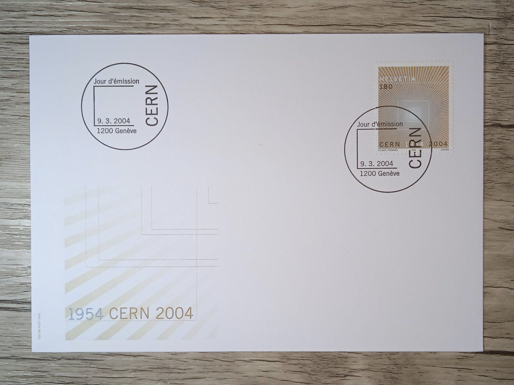 Tutti i francobolli: TR50 Enveloppe + Timbre Suisse 2004 – Usato da Cousset venduto da Patrick_Collections