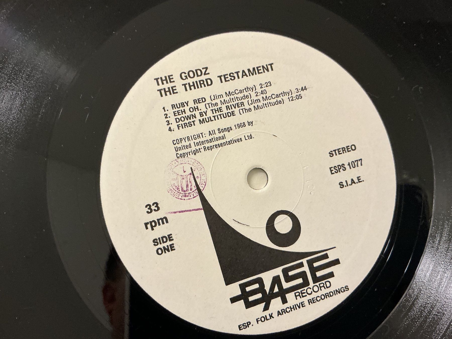Dischi in vinile: The Godz LP - The Third Testament – Usato da Winterthur venduto da Tumko-Vinyl 2