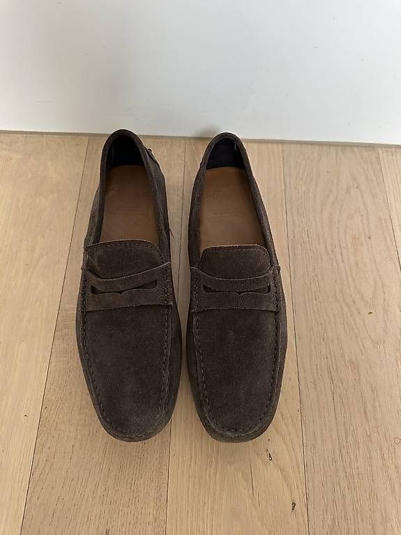 Herrenschuhe: Loafers, Velasca, Braun, Grösse 42, kaum getragen – Gebraucht aus Zürich von san_l5wd