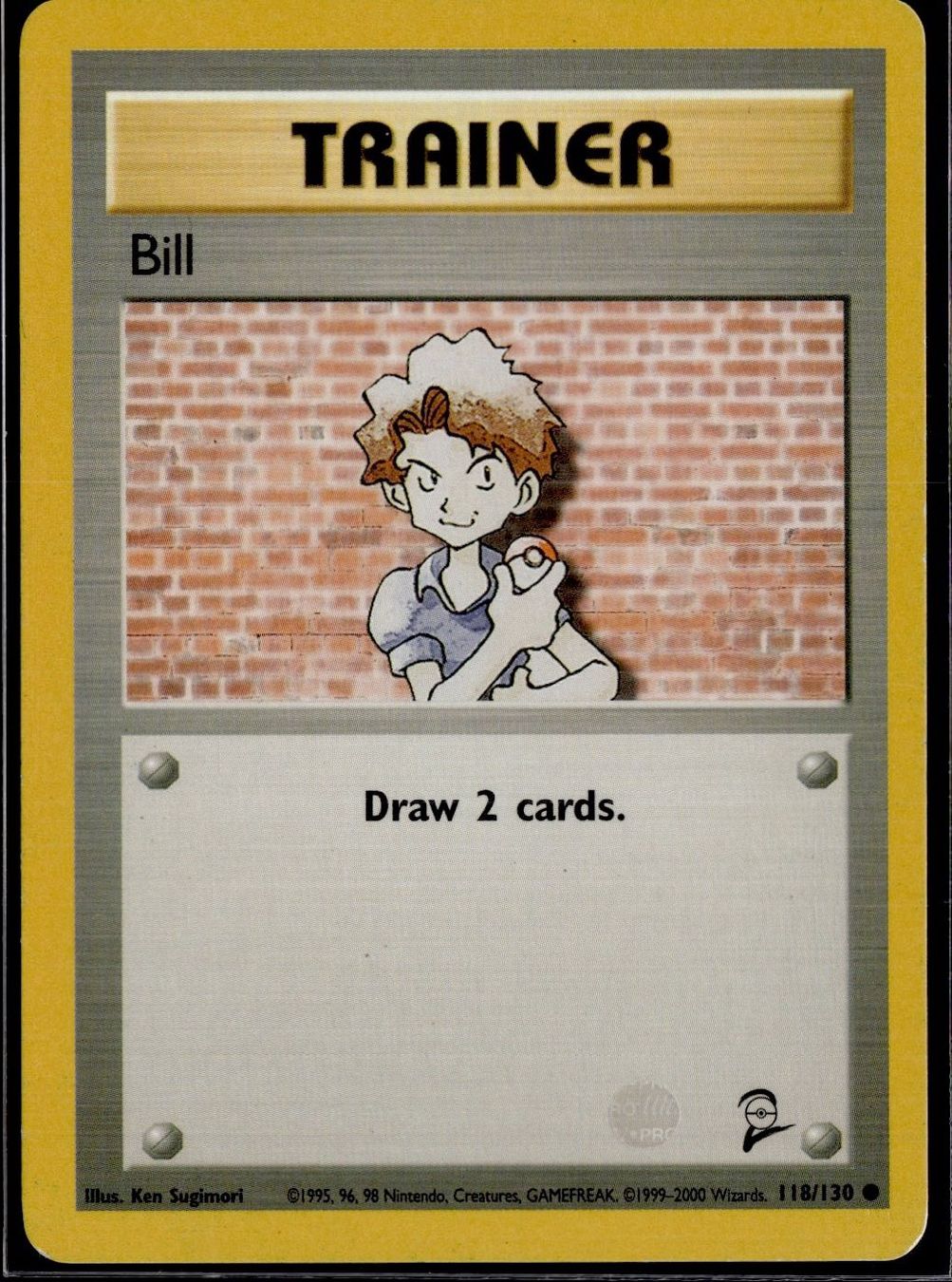 Pokémon Carte collezionabili: Bill Base Set 2 118/130 Pokémon 2000 – Usato da Zürich venduto da pokemon_cards