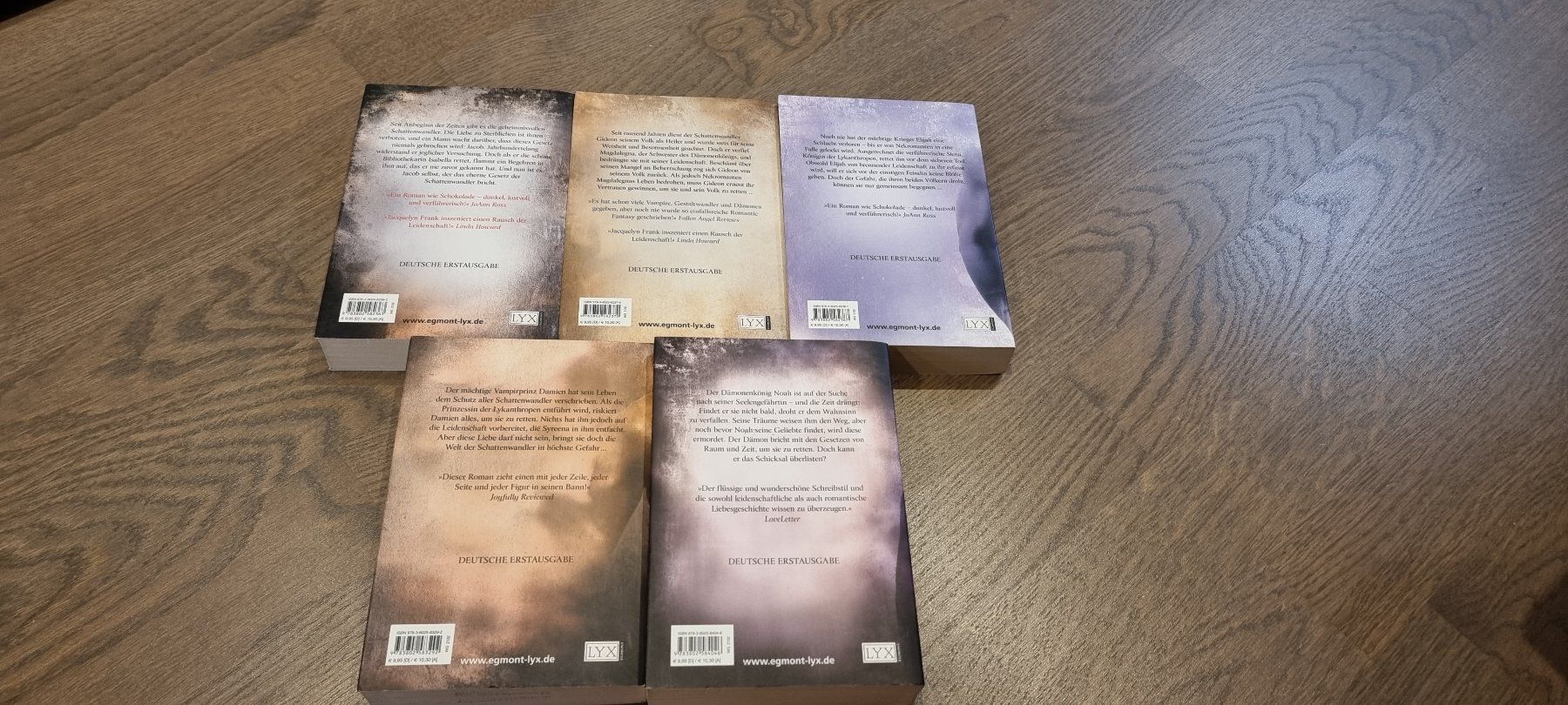 Bücher: Schattenwandler -  Jacquelyn Frank – Gebraucht aus Hinterforst von impatiently 1