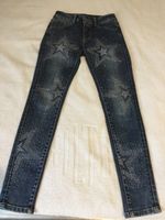 Jeans Hose mit glitzernden Sterne