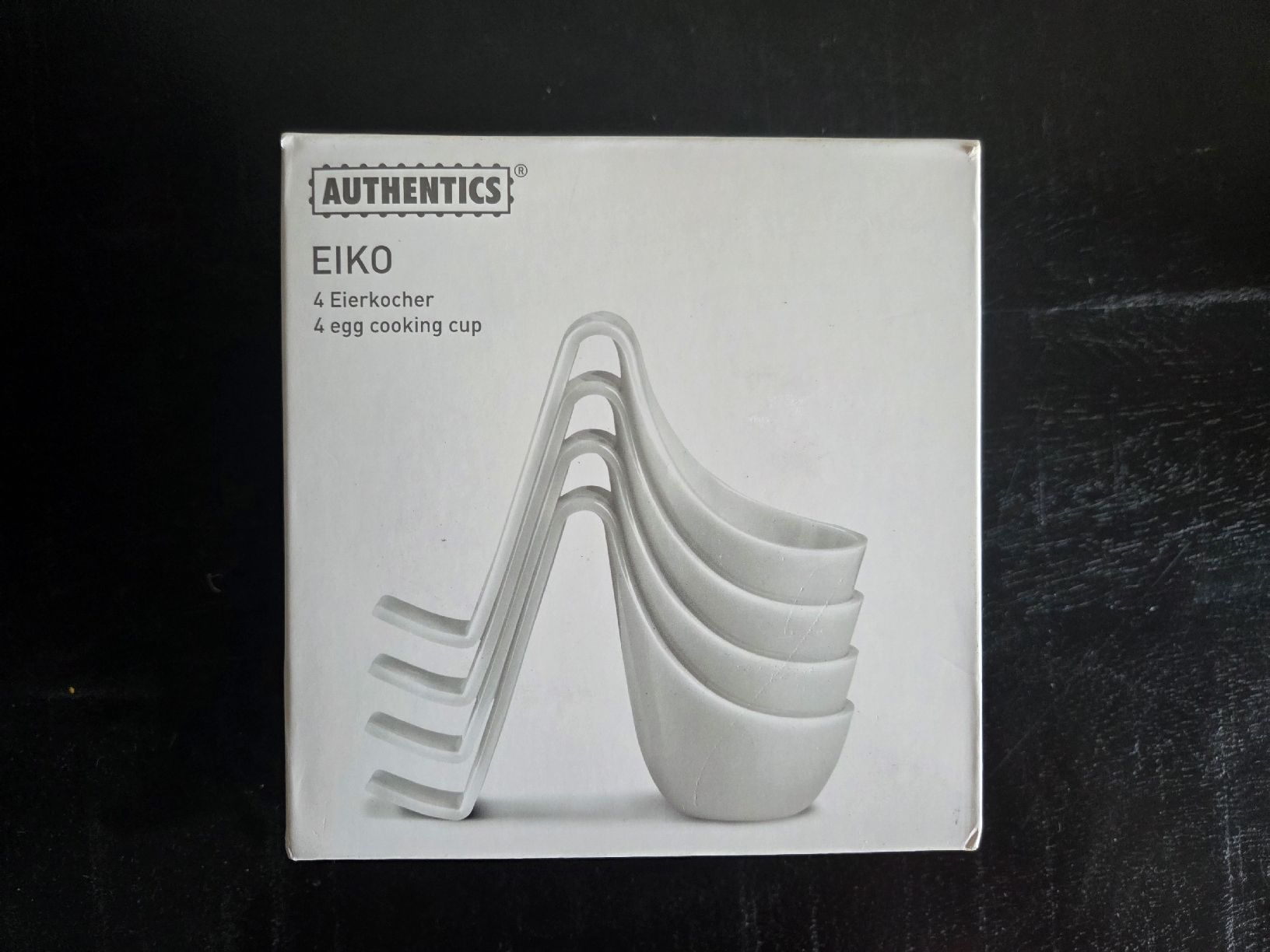 Autre vaisselle: Authentics EIKO Eierkocher + 4 Eierbecher, Top Zustand! – Neuf avec emballage d'origine à Basel par Anghkorwatt 1