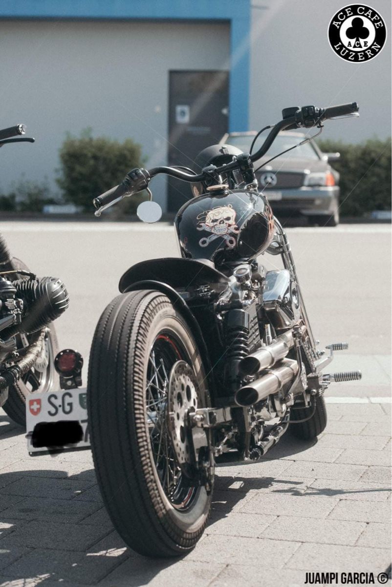 Harley-Davidson Chopper: Harley Davidson Shovelhead Bobber Custom Bike – Usato da Altstätten SG venduto da Zimmar 4