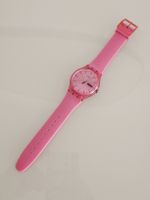 Montre Swatch rose plastique pour femme bon état