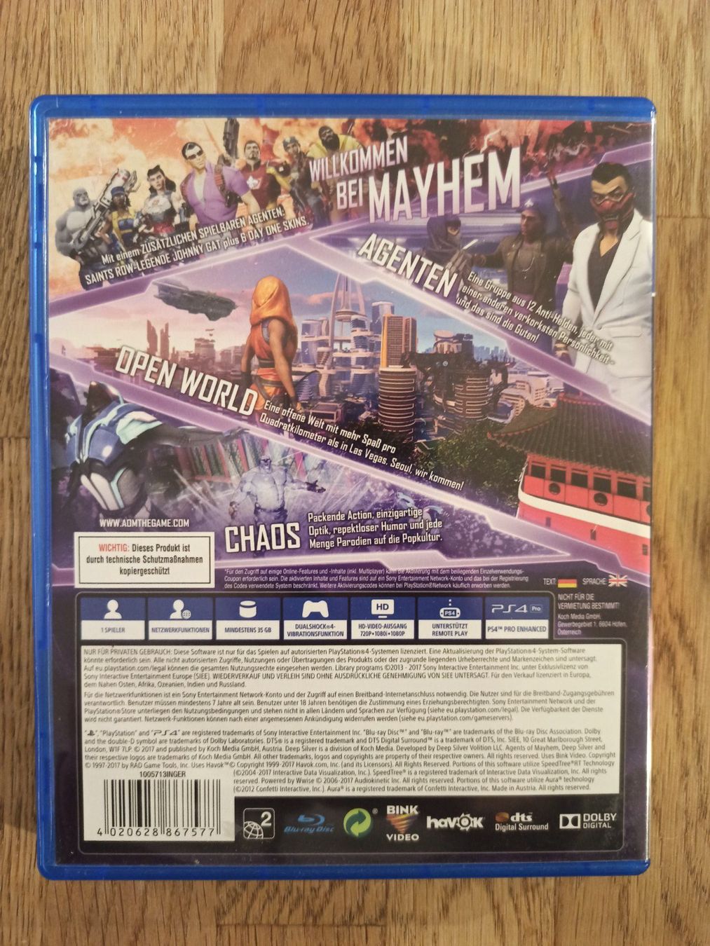 Giochi: Agents of Mayhem Day One Edition PS4 / PS5 – Usato da Oberweningen venduto da mar_87mx 1