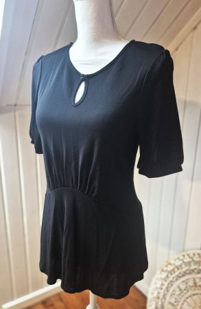 KING LOUIE  🖤   top bluse schwarz   🖤 Grösse S