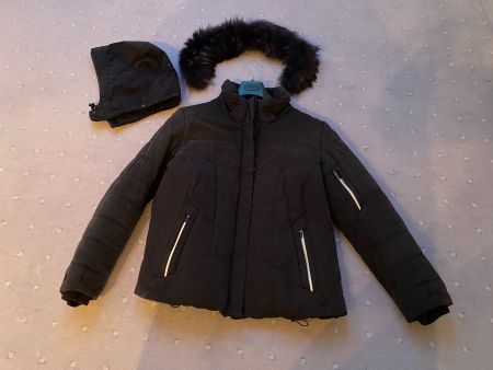 Allsport Skijacke, Gr. 48 dunkelblau (NP 759.-) mit Pelz