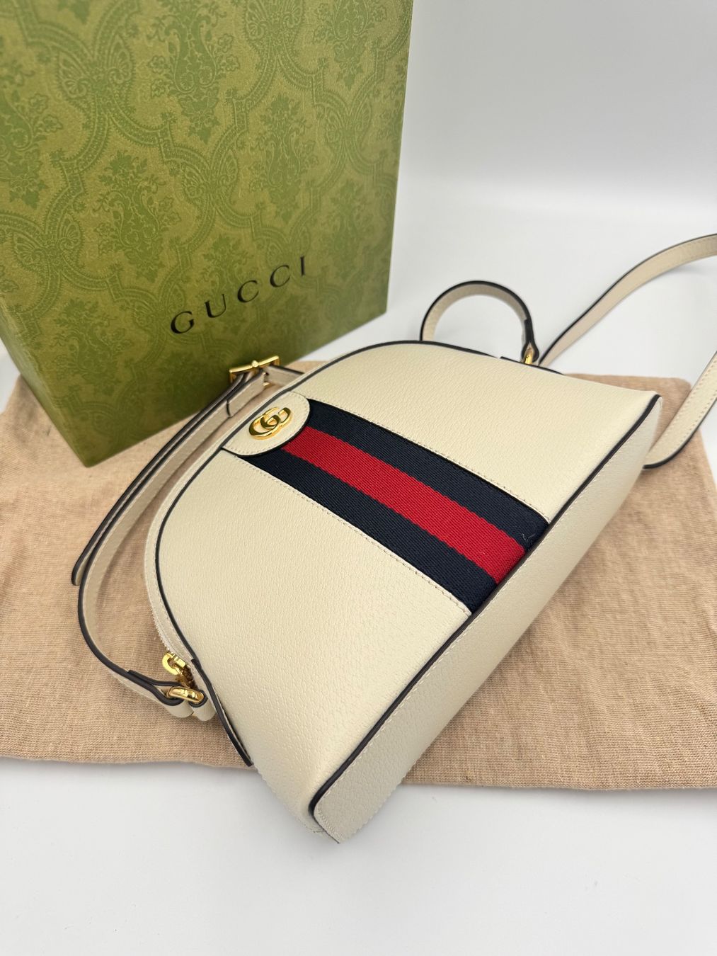 Gucci Taschen für Damen: Gucci Tasche Ophidia weiss – Neu und originalverpackt aus Wiedlisbach von Sistershop 9