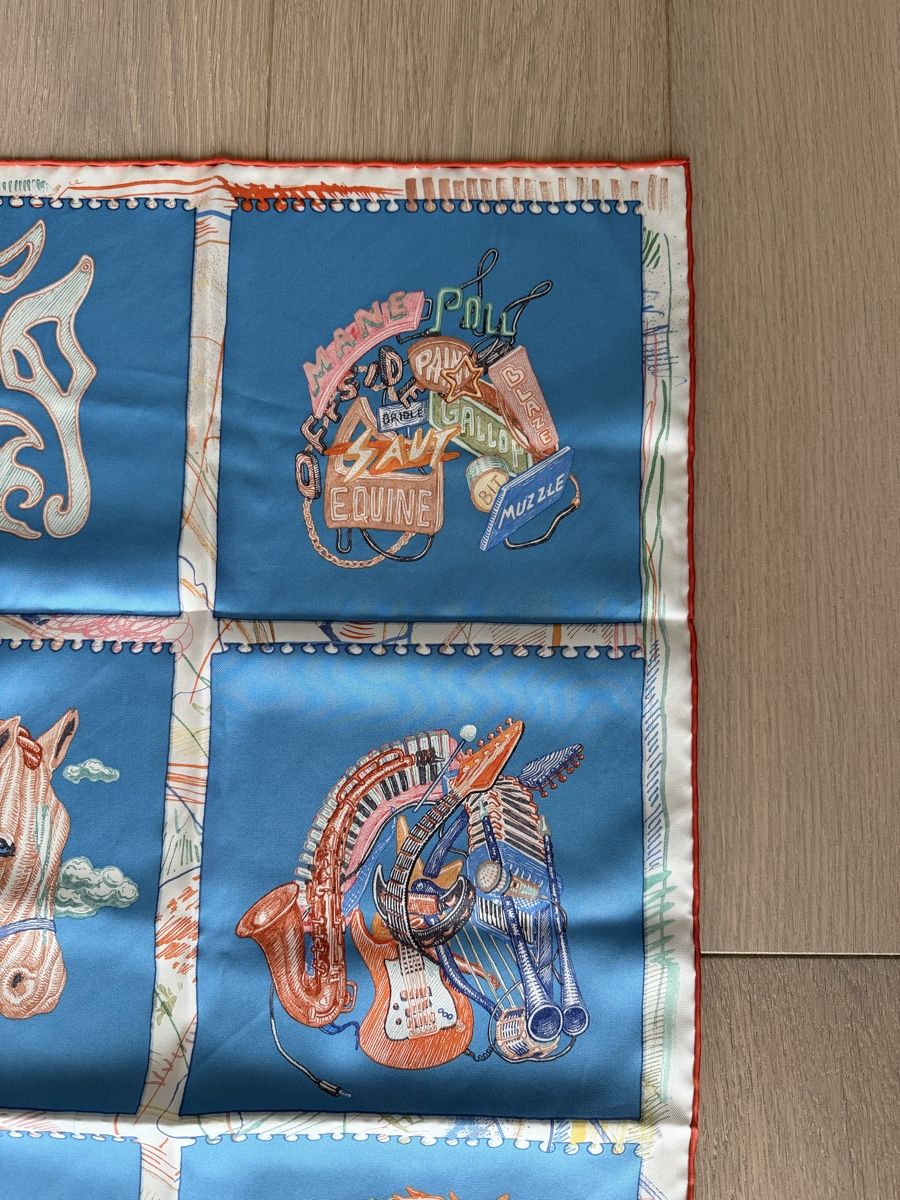 Hermès Foulard & Sciarpe: Hermès Seidentuch 90 – Nuovo (secondo la descrizione) da Erlenbach ZH venduto da mpsy 2