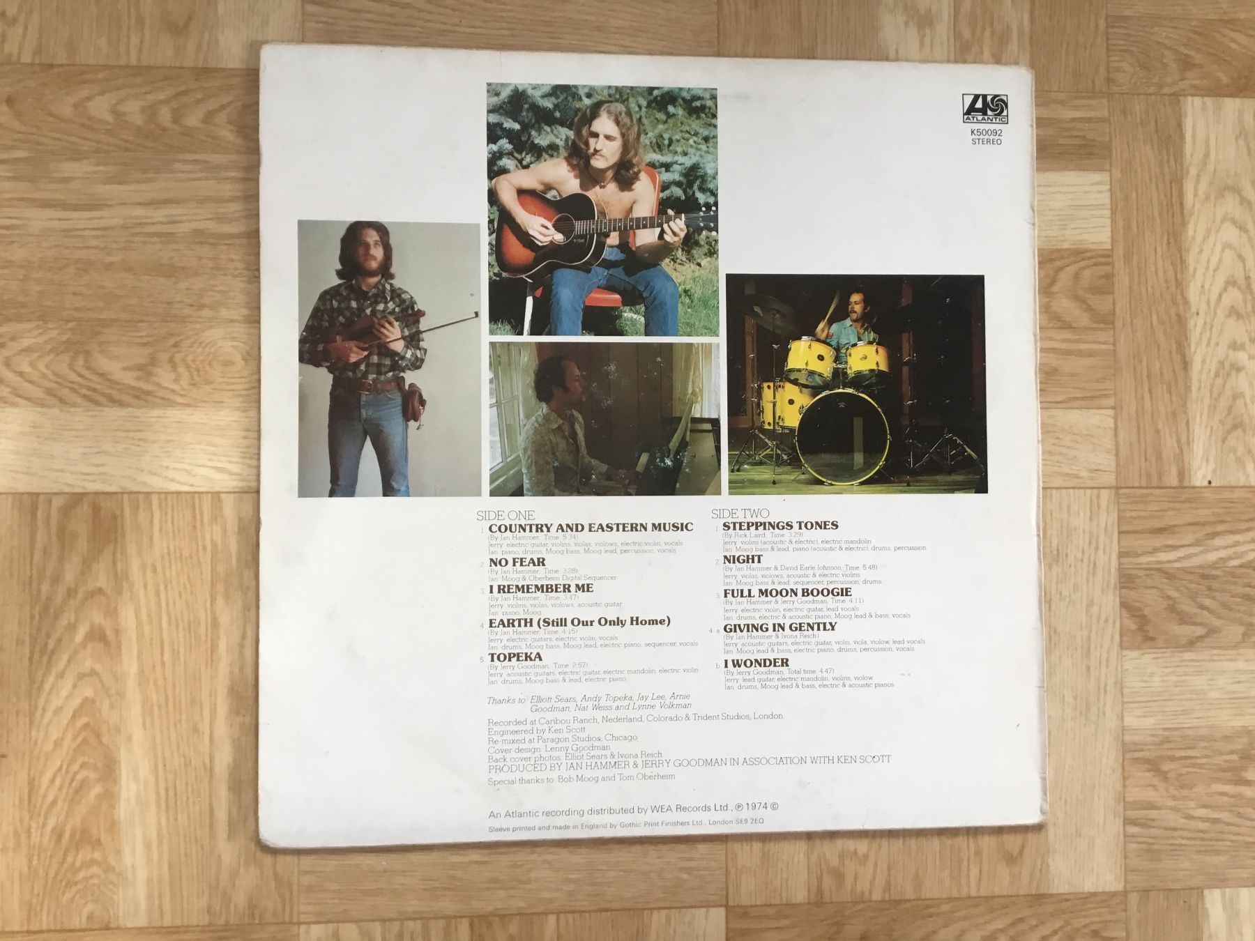 Dischi in vinile: Jerry Goodman & Jan Hammer / Like children – Usato da Kreuzlingen venduto da Schuggerman 1