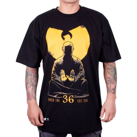 Wu Wear - Wu-Monk T-Shirt  - Wu-Tang Clan L Schwarz