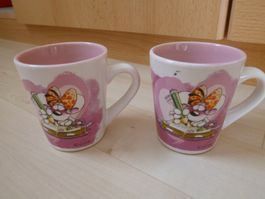 Stk 2 Espresso DIDDL Kaffeetasse Tassen Liebe Gedanken-Tasse