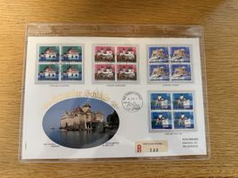 Luxusbrief FDC Pro Patria 26.5.78 Schweizer Schlösser
