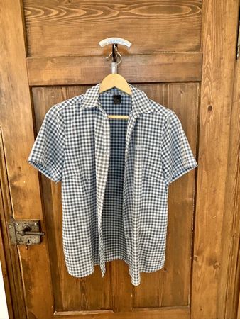 Wanderbluse Jack Wolfskin, blau kariert