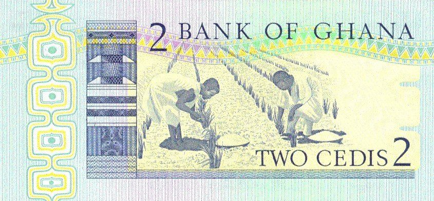 Banconote: Ghana 2 Cedi 1982 P-18d UNC – Nuovo (secondo la descrizione) da Schliern b. Köniz venduto da pizzitaxi 1