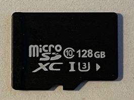 128GB Micro SD XC I U3 Class 10 Speicherkarte Speicher Karte