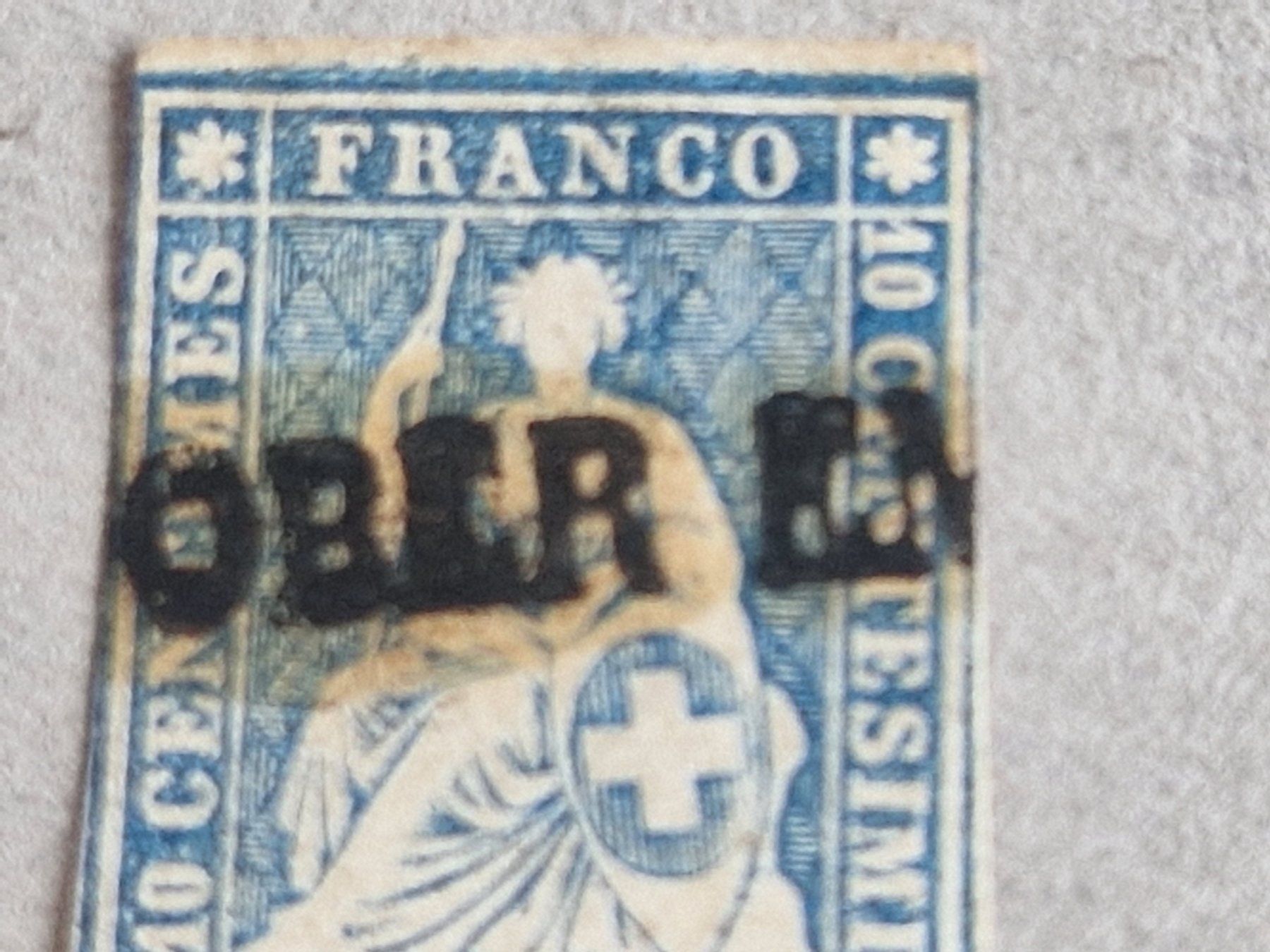 Tous les timbres: Strubel 23C, signiert, ab 1.- – D'occasion à Burgdorf par Glossy01 1