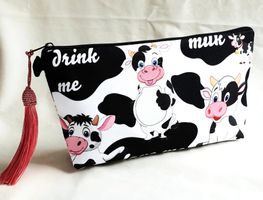 💄Schminktäschli/Make-up-Täschli "MILCH-BAR" 🥛🐮🥛 NEU!