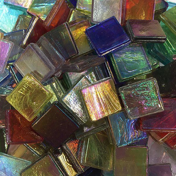 Murano Bicchieri: Glasmosaik SICIS GLIMMER assortiert – Nuovo (secondo la descrizione) da Zürich venduto da mosaikdiscount