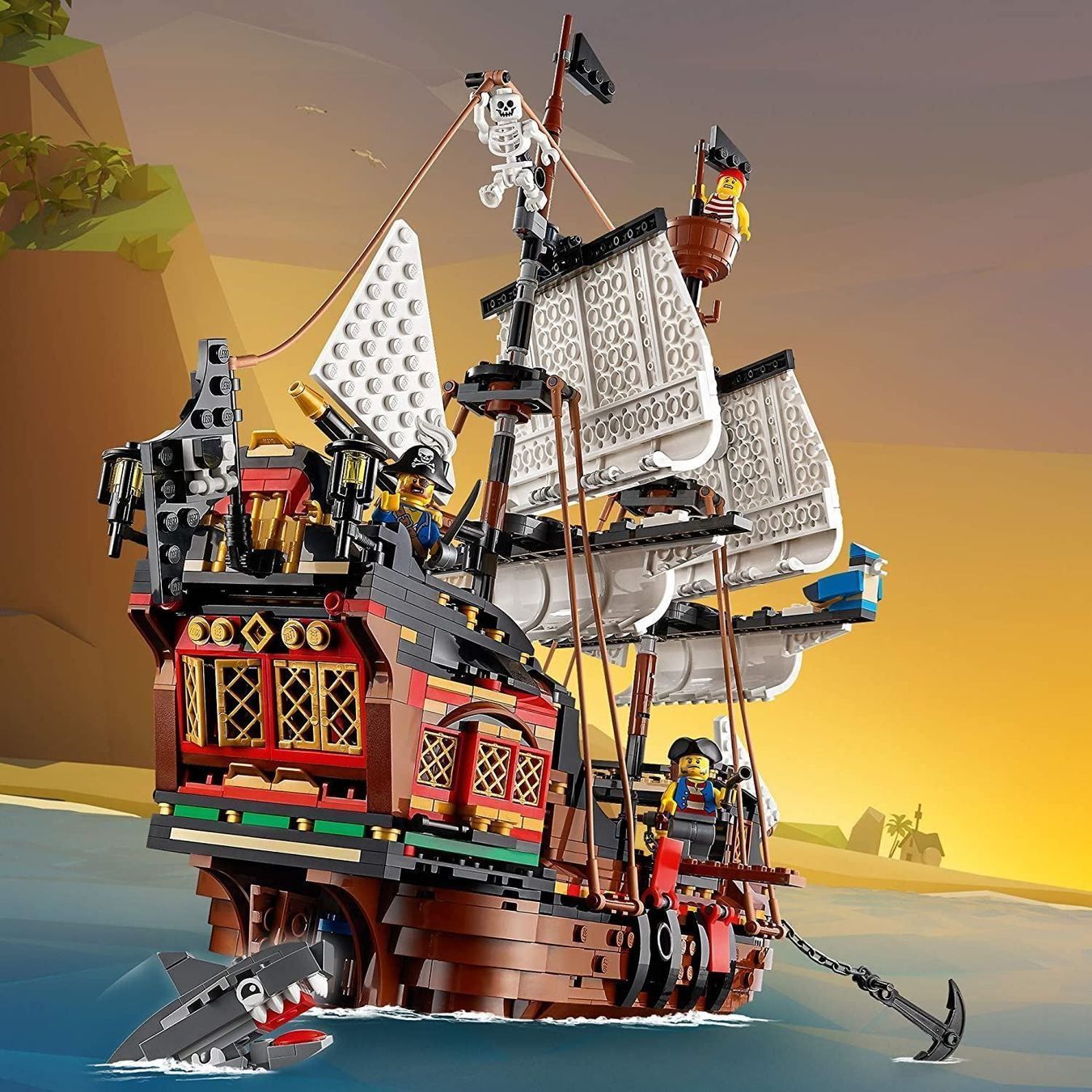 Lego Kit di costruzioni: LEGO 31109 Creator 3-in-1 Piratenschiff – Nuovo e nell'imballaggio originale da Hombrechtikon venduto da averkauf 4