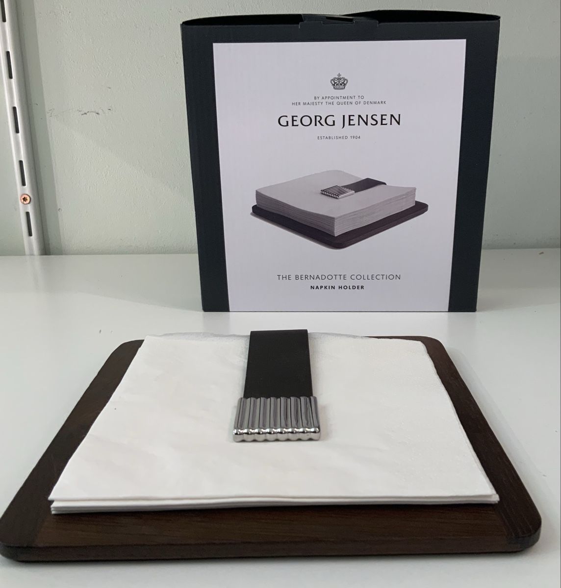 Geschirrsets: Porte serviette Georg Jensen collection Bernadotte – Neu (gemäss Beschreibung) aus rolle von Tontonjulot