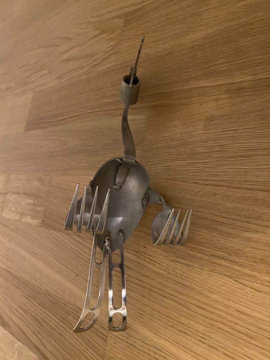 Skulpturen & Statuen: Vogel Skulptur - Kunst aus Besteck! – Neu (gemäss Beschreibung) aus Killwangen von BeautysAndEmmas 7