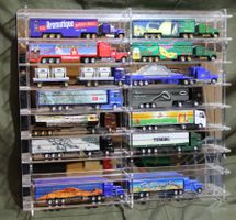 14 Stk LKW 1:87, Grell, PEX, Gabotex, AD Truck, DGD +Vitrine
