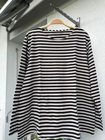 Ringelshirt von Gudrun Sjöden, XXL aus Biobaumwolle