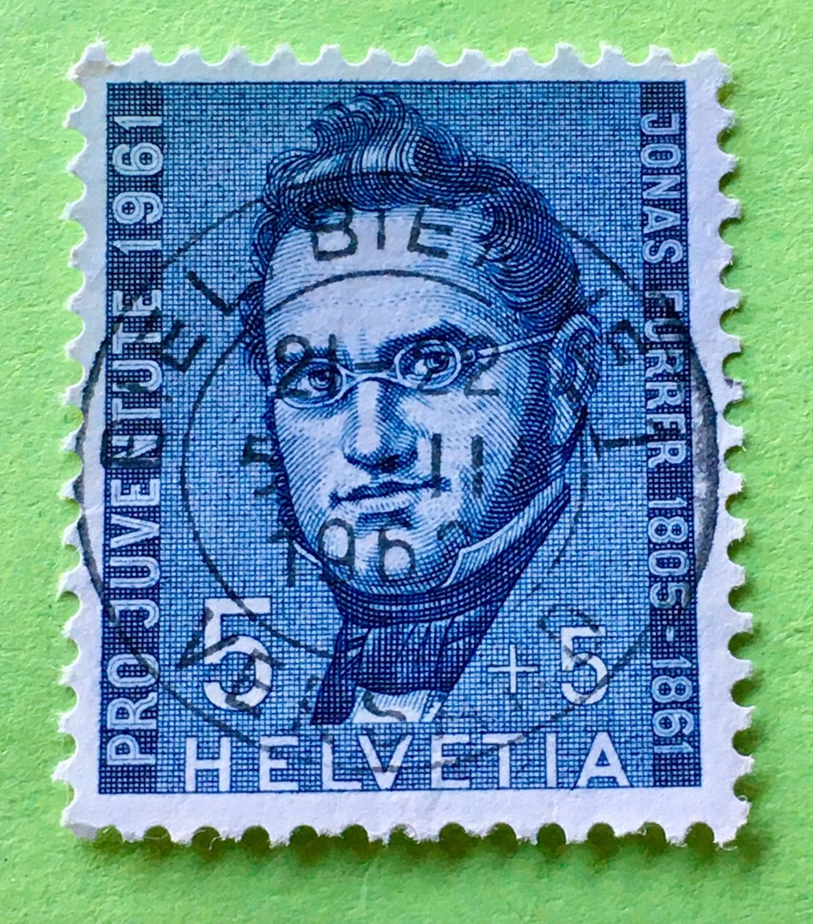 Alle Briefmarken: Nr.J 188 GESTEMPELT  Biel   – Gebraucht aus Aarau von Billa007