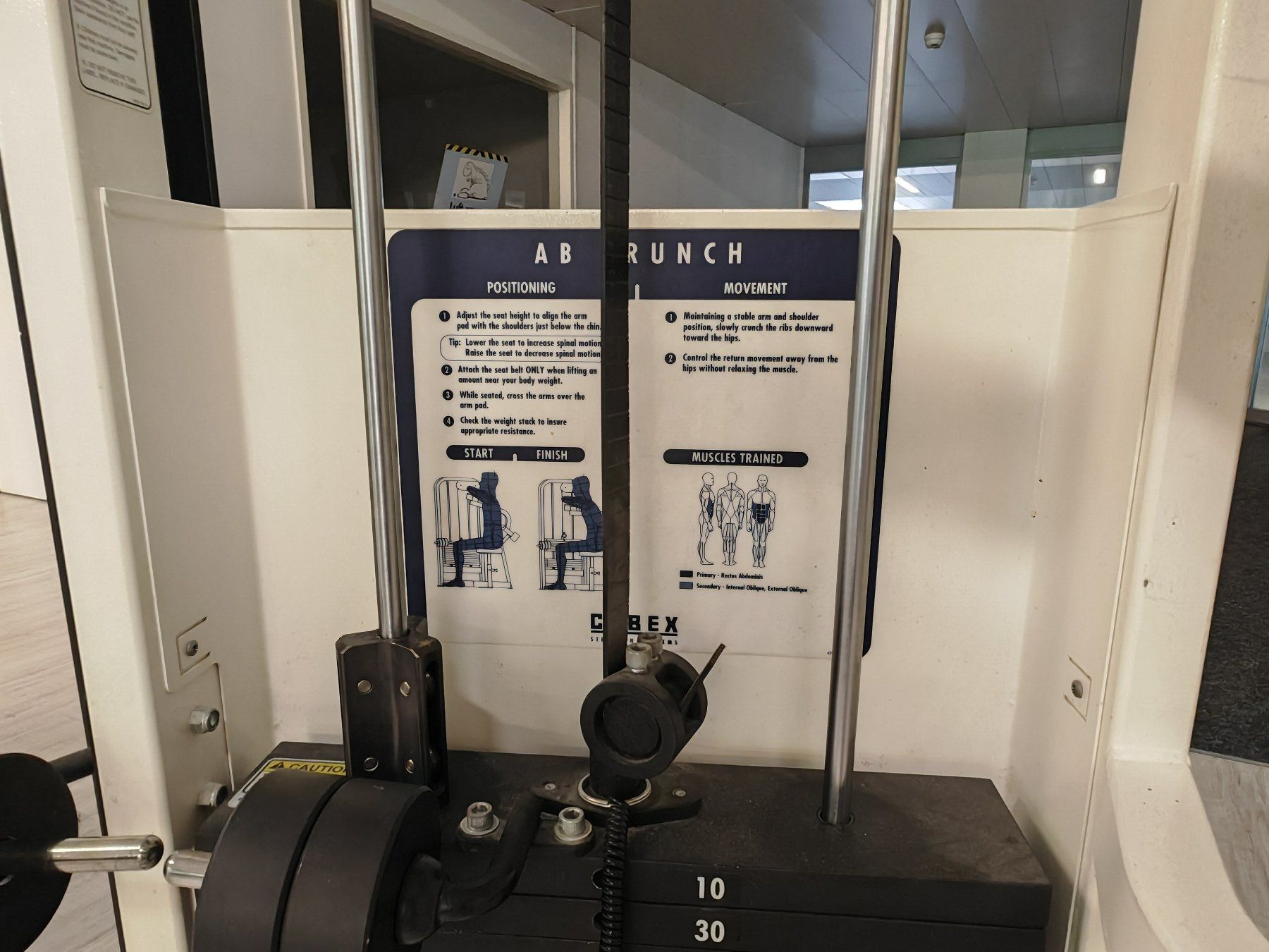 Cybex Hometrainer: Cybex Ab Crunch (Bauchpresse) – Usato da Bern venduto da Sudowudo 1