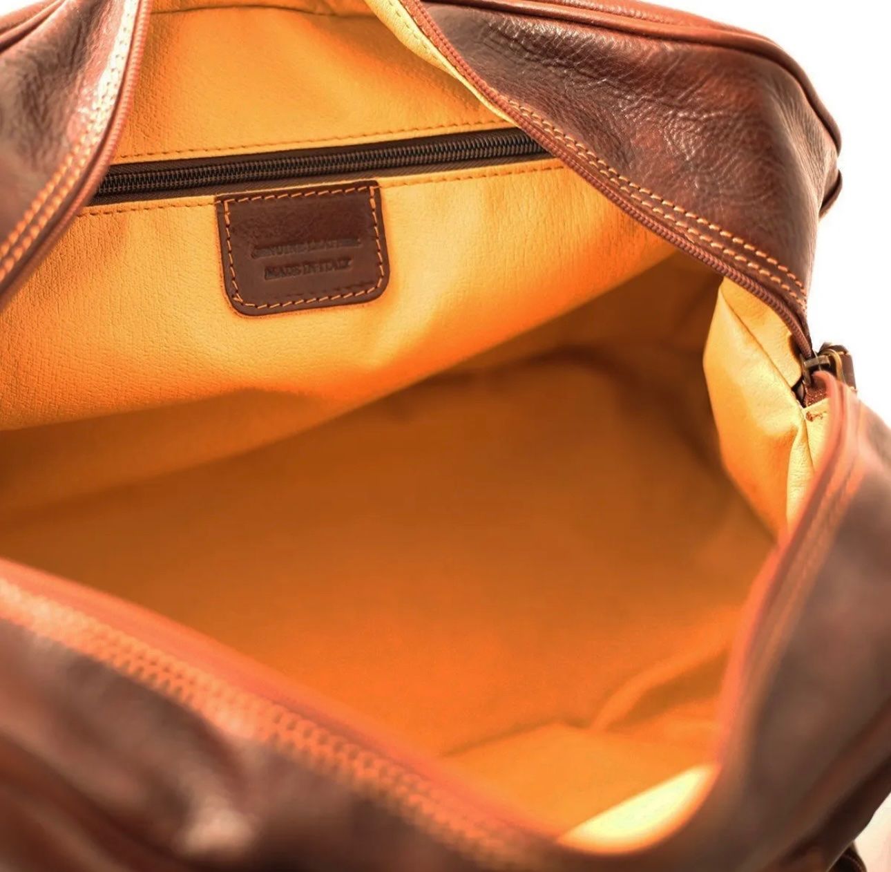 Borse: Reisetasche Leder Giglio - Farbe: Braun – Nuovo e nell'imballaggio originale da Wittenbach venduto da WWW.DRILUBAGS.CH 5