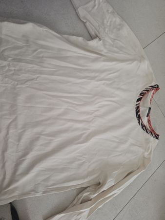 Marc Cain Shirt, Grösse N5, Beige mit Muster, Top Zustand!