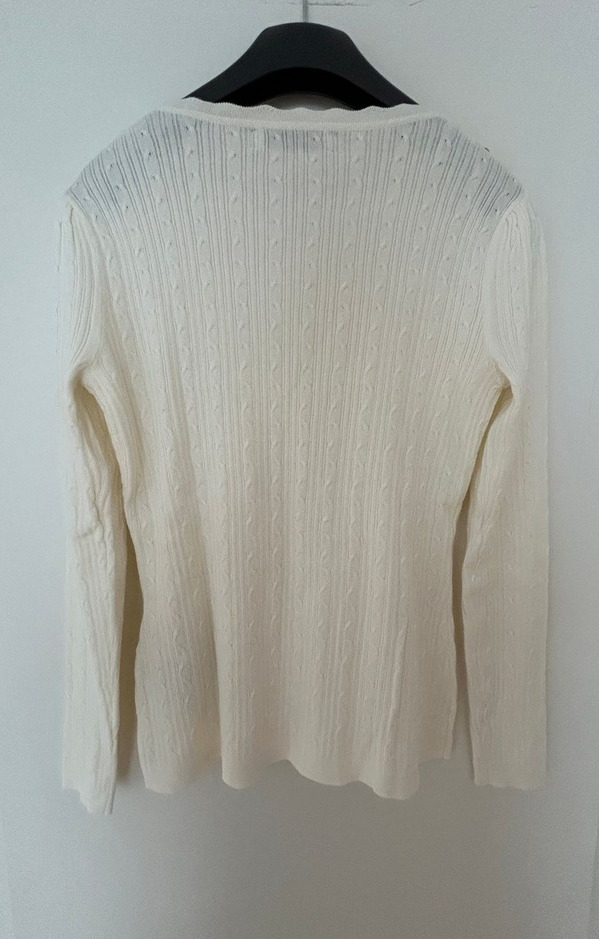 Maglioni & Felpe: Pulli, Strickpulli, weiss / creme, Pedro del Hierro, S, Neu! – Nuovo e nell'imballaggio originale da Bern venduto da SecondWave 1