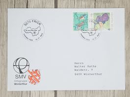 CL11 Enveloppe + Timbre Suisse 2002