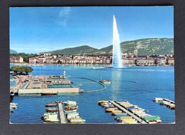 AK Geneve La rade le jet d eau