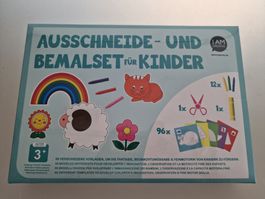 Ausschneide und Bastelset für Kinder, 96 Teile Neu