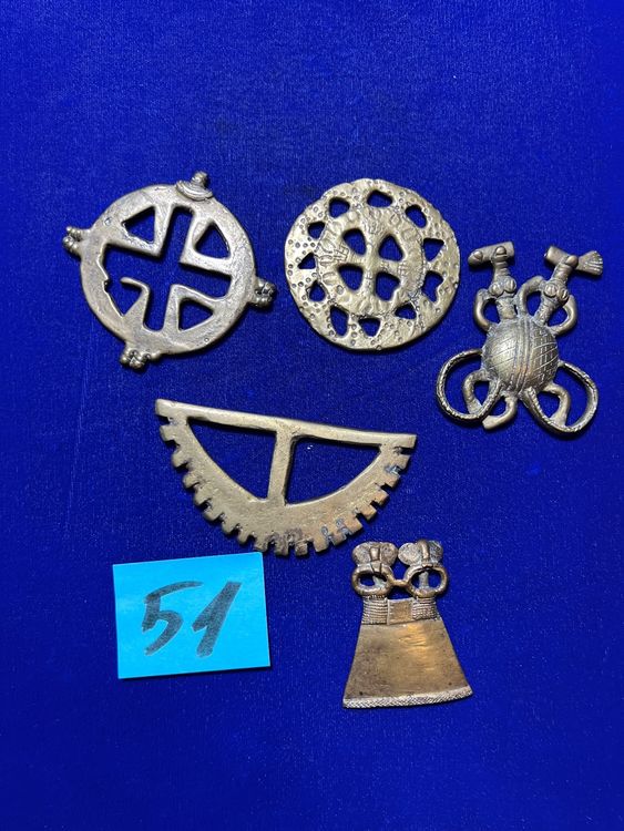 Afrikanische alte Akan Gewichte aus Messing Kaufen auf Ricardo