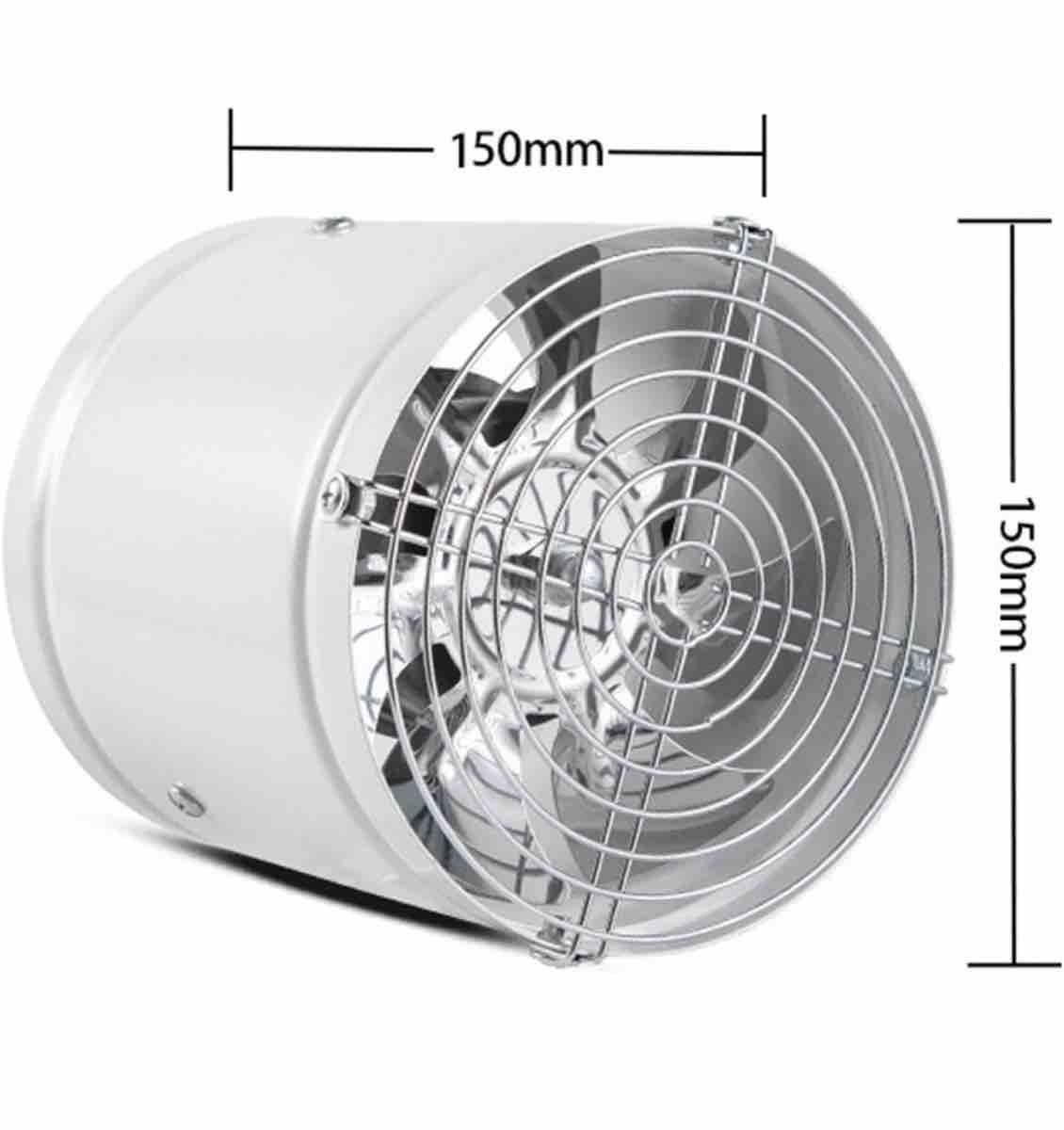 Ventilatori: Rohrventilator 150mm Abluftventilator weiss – Nuovo (secondo la descrizione) da Rupperswil venduto da luk_5gt5 2