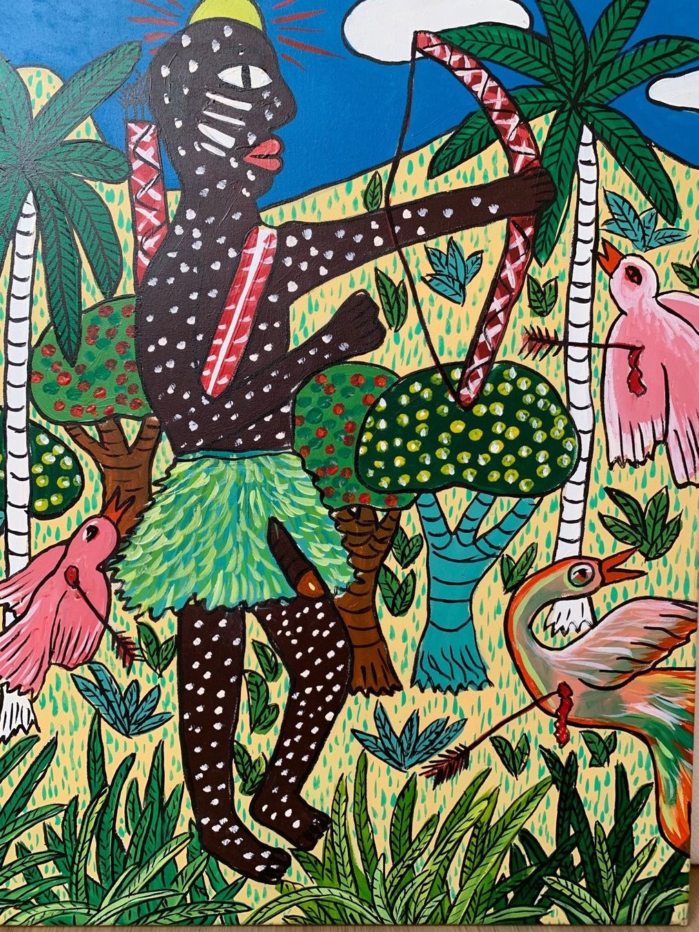 Gemälde: Cuba Original Naiv Painting ! – Gebraucht aus Bern von Artbrokerswitzerland