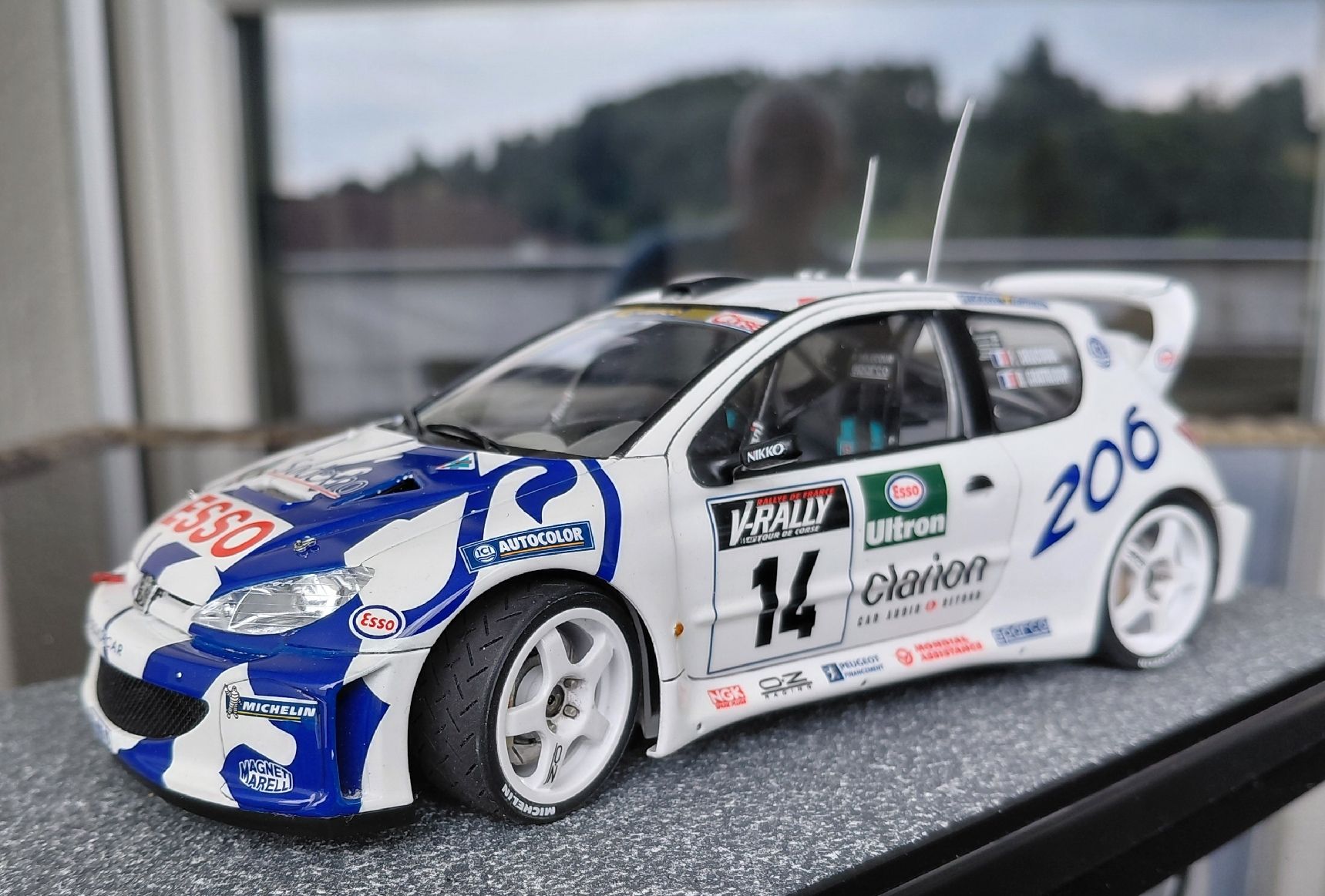Tamiya Modellini d'auto: Peugeot 206 WRC – Nuovo (secondo la descrizione) da Bottenwil venduto da Toyscout