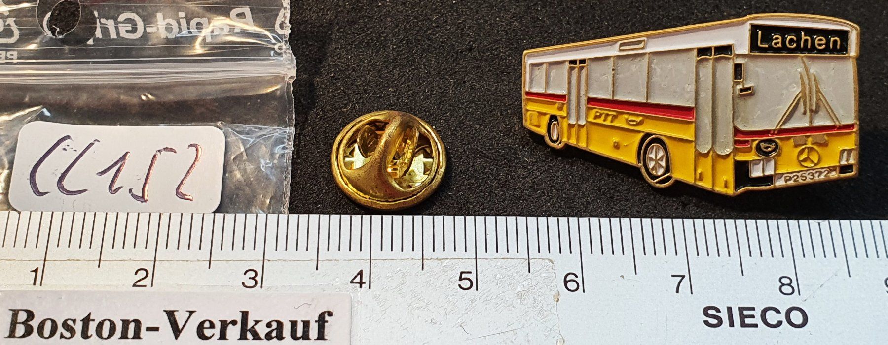 Placchette & Badge: CC152 - Pin PTT Die Post Postauto Lachen Mercedes – Usato da Reinach BL venduto da Boston-Verkauf 1