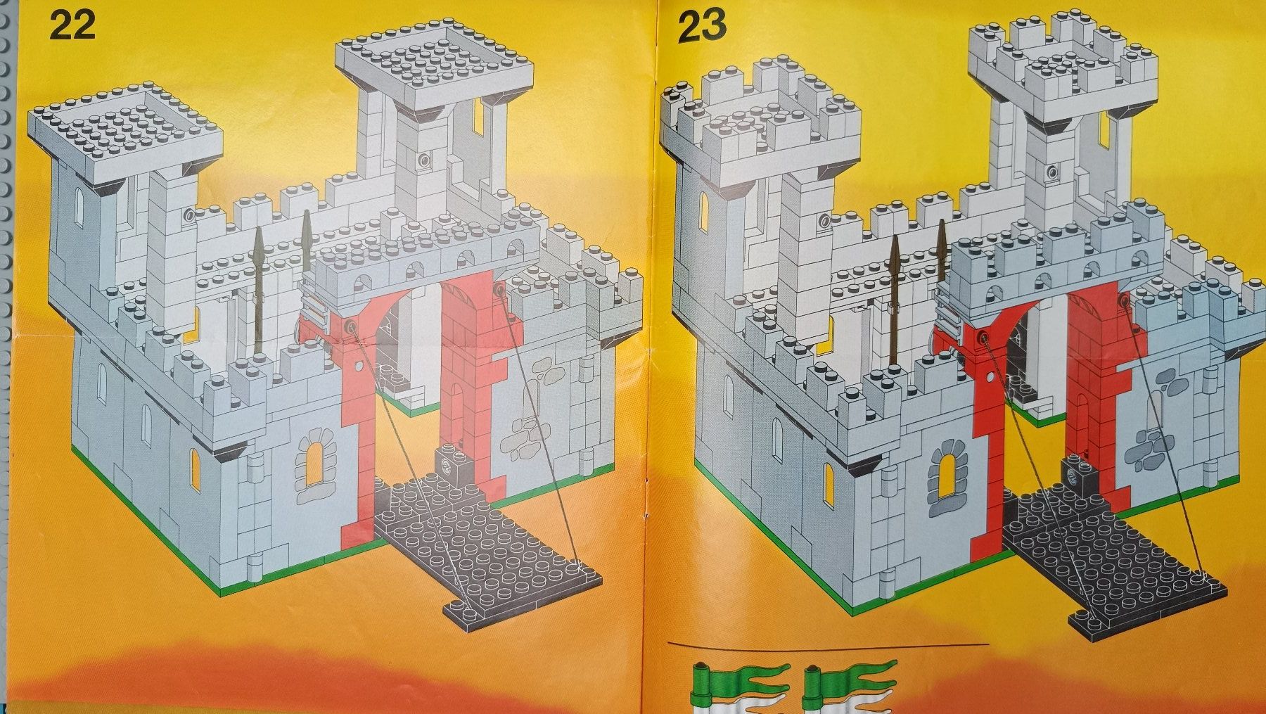 Lego Kit di costruzioni: LEGO Castle Anleitung / Instructions - 6073 – Usato da Muhen venduto da Legoholic 5