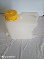 Kunststoffkanister mit Hahn 10 Liter weiss neu