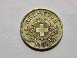 10- Rappen 1850.