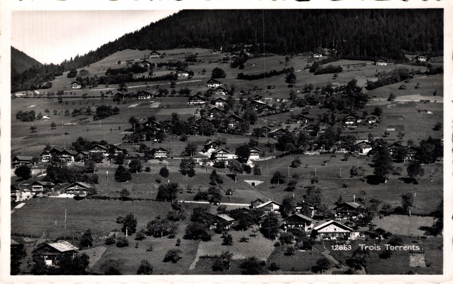 Cartoline postali: Trois Torrents – Usato da Bronschhofen venduto da Astore